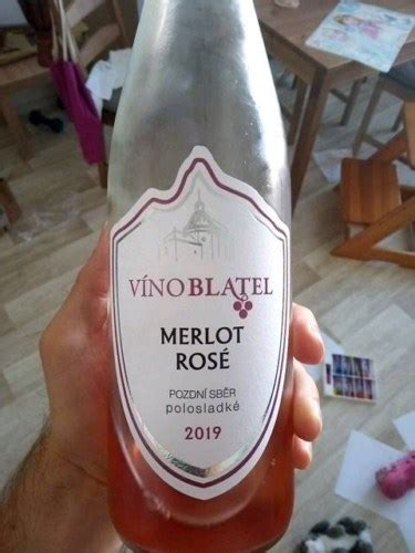 Vino Blatel Merlot Rosé Polosladké Vivino Canada