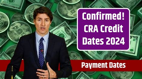 Confirmed CRA Credit Dates 2024 Check OAS CPP CCB CWB CDB EI