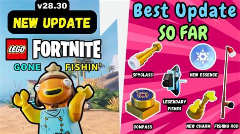 Best Update So Far In Lego Fortnite V Fortnite Legofortnite