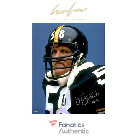 Jack Lambert Pittsburgh Steelers Autographed 16 x 20 Missing Teeth ...