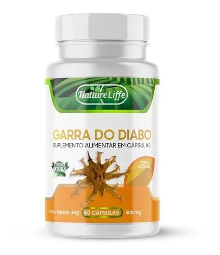 Garra Do Diabo 500mg 60 Cápsulas Parcelamento sem juros