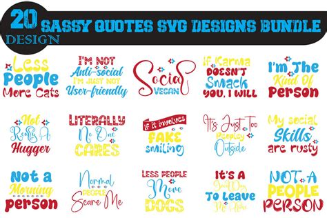 Sassy Quotes T-shirt Bundle, Graphic by MIKU Design Store · Creative ...