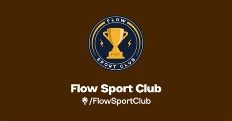 Flow Sport Club Twitter Instagram Facebook TikTok Linktree