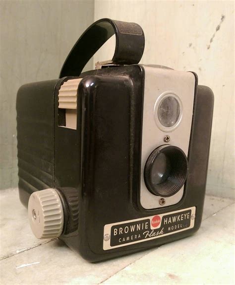 Kodak Brownie Hawkeye Flash Model Camera Vintage By Vintagebykitty