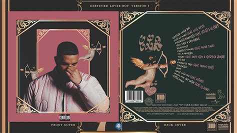 Designs by Vido - DRAKE: CERTIFIED LOVER BOY CD/VINYL CONCEPTS