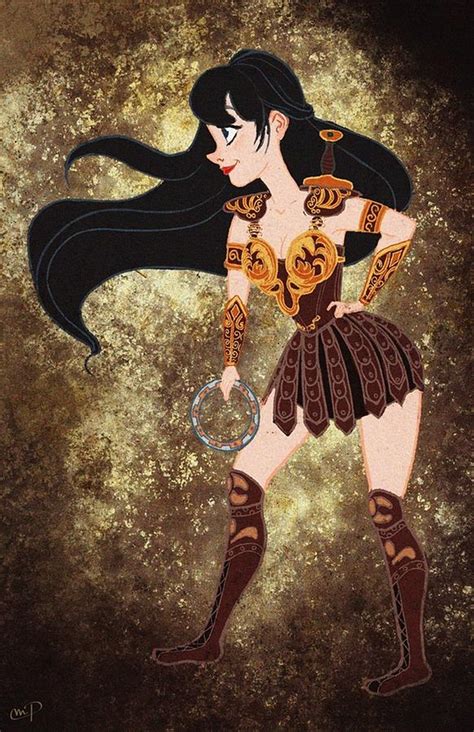 Xena Warrior Princess Poster Digital Art By Joshua Williams