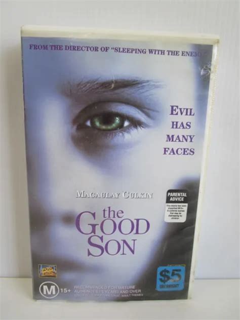 THE GOOD SON Macaulay Culkin VHS Tape Vintage Video Movie M 1993