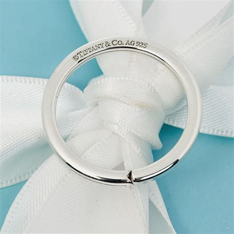 Tiffany & Co Key Ring in Sterling Silver Keyring | The Silver Trove