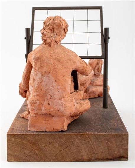 Mary Frank Mary Frank Nude Figural Group Terracotta Sculpture MutualArt