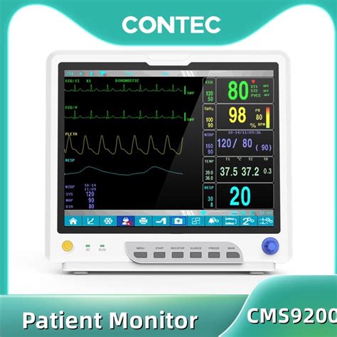 Contec Tft Color Lcd Cms Touch Screen Parameter Icu Patient