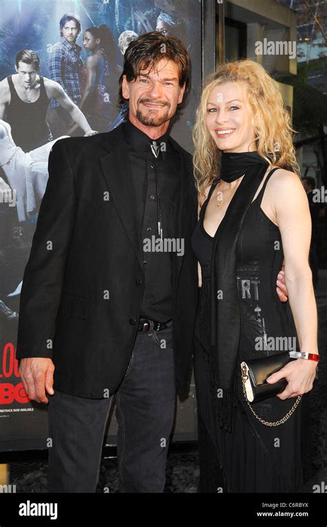 Don Swayze Und Frau Hbo Serie True Blood Staffel Premiere Im