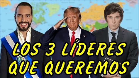 Comparamos A Milei Bukele Y Trump Youtube