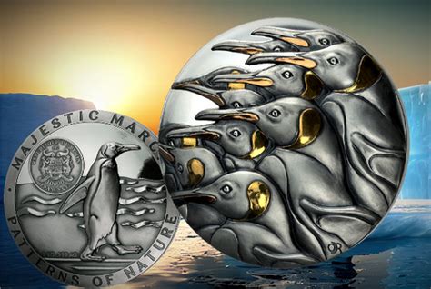 Majestic March Pattern Of Nature Kg Kilo Silver Coin Francs