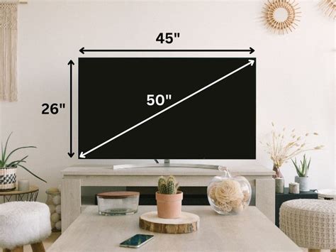 What Are The Dimensions Of A 50 Inch TV? - Measuring Stuff