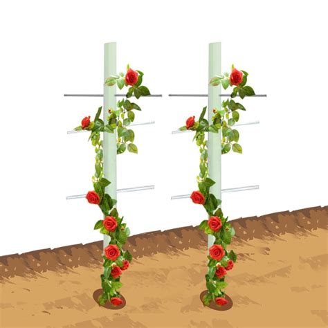 Mr Garden Garden Trellis Cucumber Trellis Tomato Stakes 4ft 2pack