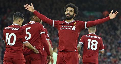 محمد صلاح يتصدر قائمة هدافي الدوري الانجليزي الممتاز بوابة أفريقيا