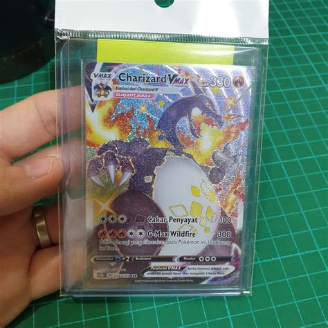 Jual Kartu Pokemon Tcg Indonesia Charizard Vmax Berkilau Shiny Ssr