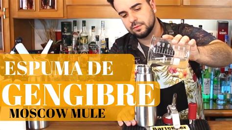 Como Fazer Espuma De Gengibre Do Moscow Mule No Sif O Clara De Ovo