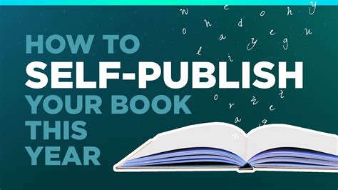 How To Self Publish Your Book This Year YouTube