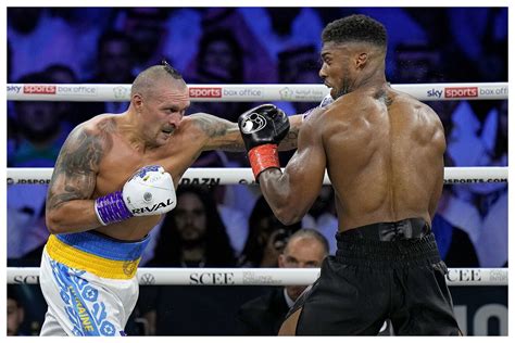 Boxeo Usyk Gana Otra Vez La Partida A Joshua Y Sigue Siendo El Rey Del Peso Pesado Marca