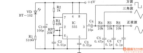 Various waveforms generator - Signal_Processing - Circuit Diagram ...