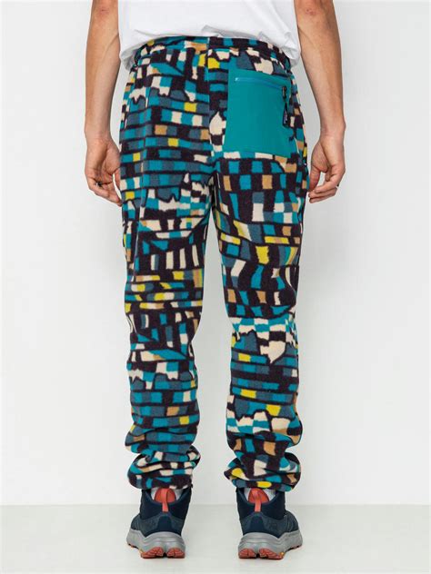 Patagonia Synch Pants Multicolor Fitz Roy Patchworkbelay Blue