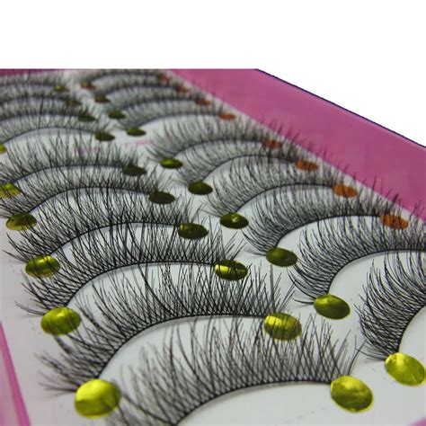 #5001 Fashion High Quality Eye Lash New Japanese Style Black 10 Pairs ...