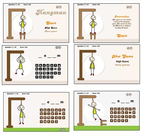 hangman game :: Behance