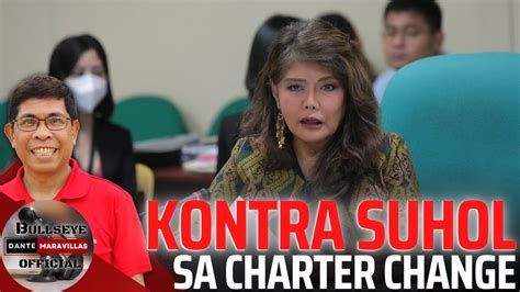 Imee KONTRA SUHOL Sa Charter Change YouTube