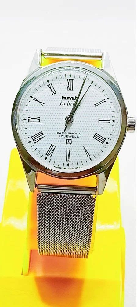 Round Hmt Jubilee Men Wrist Watch For Formal At Rs In New Delhi