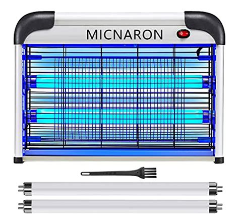 Destructeur d insectes électrique 2800 V puissant avec lumière bleue de