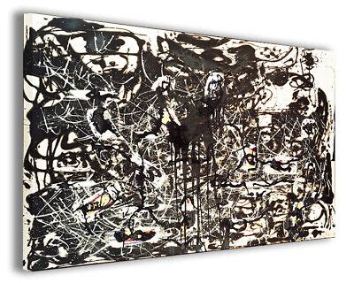 Quadri Famosi Jackson Pollock IX Stampe Su Tela Riproduzioni Famose