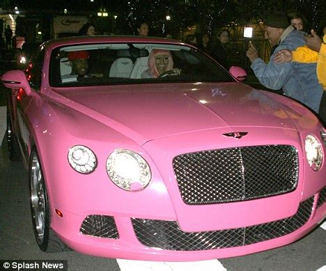 Nicki Minaj New Pink Bentley - Nairobi Wire