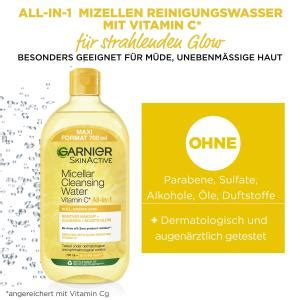 Garnier Sanftes Mizellen Gesichtswasser Schonendes Reinigungswasser