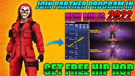 How To Join Free Fire Partner Program In New Rules L How