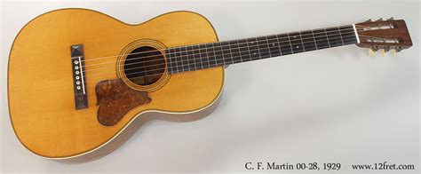 1929 C F Martin 00 28 Steel String Acoustic Sold