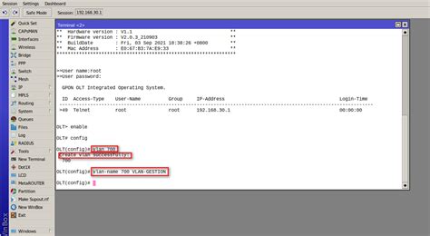 Configuración Inicial Olt Nueva C Data