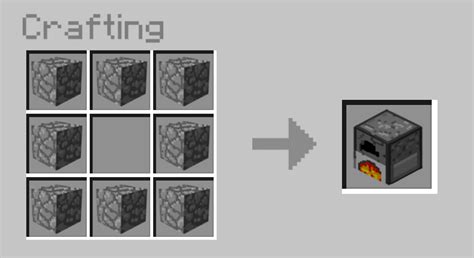 Minecraft How To Craft Pickaxes Furnaces Crafting Tables