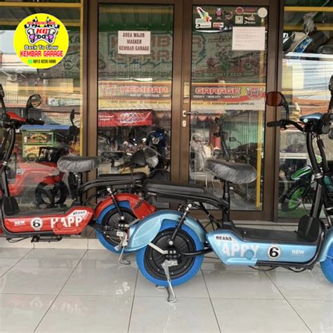 Jual Sepeda Listrik Molis Mini Motor Electric Bike 500W Kota Bekasi