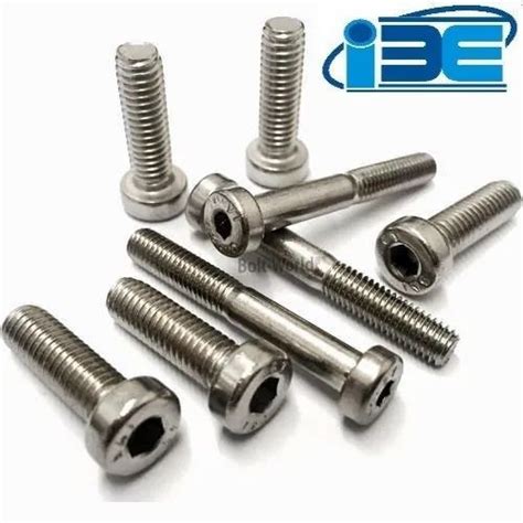 Round 304 Stainless Steel Allen Head Bolts Material Grade 304 316