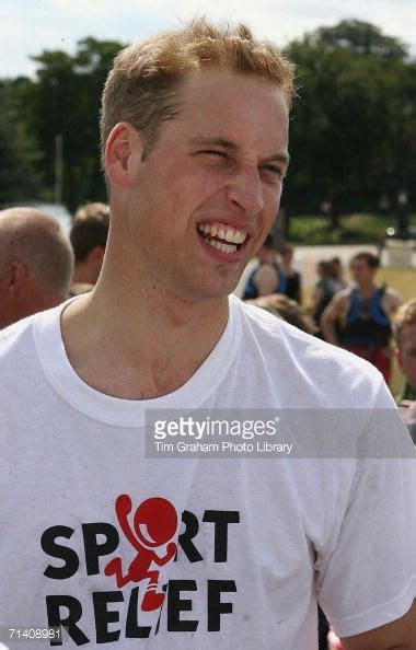 Prince William finishes a Sport Relief charity mile run at Sandhurst ...