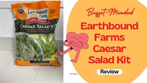 Earthbound Farms Caesar Salad Kit From Costco YouTube