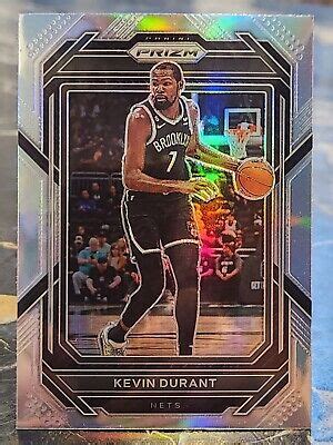 Panini Prizm Kevin Durant Silver Prizm Nets Ebay