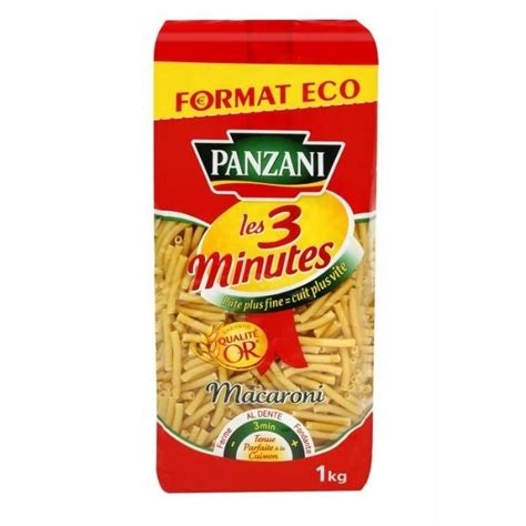 Panzani Pates Macaroni 1kg Lot De 4 Cdiscount Au Quotidien