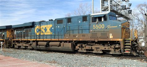 CSX 5500 Dolton IL 2 18 2023 Photo By John Eagan 1 Flickr