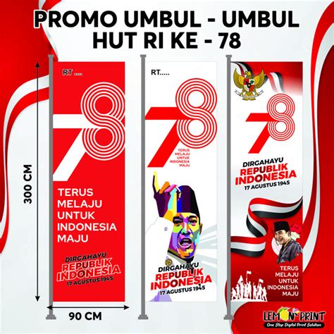 Jual Cetak Bendera Umbul Umbul Agustusan Cetak Umbul Umbul Printing