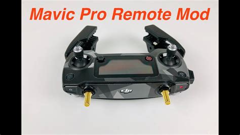 Remote Antenna Mod Dji Mavic Pro Youtube