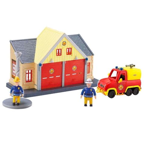 Fireman Sam Fire Station & Vehicle - Walmart.com