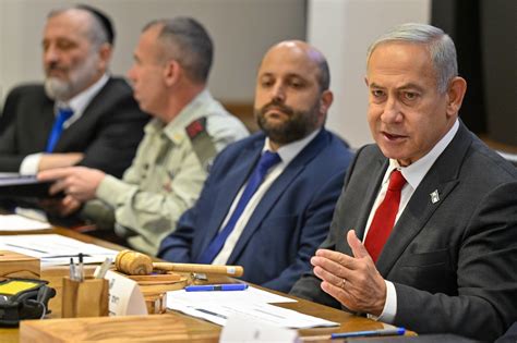 Netanyahu Convenes First Security Cabinet Meeting Of New Government