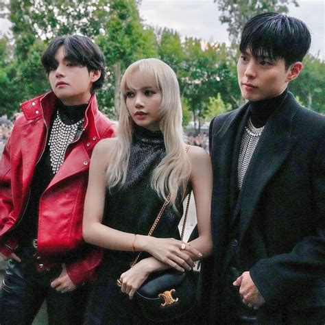 The Best Combination Ever Bts V Blackpink Lisa Park Bo Gum